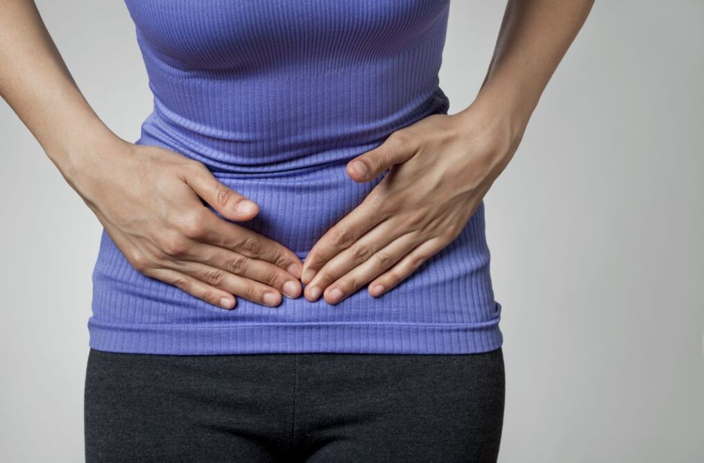 abdominal pain with prostatitis in women