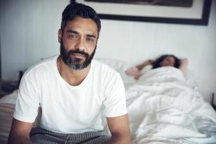 A man with prostatitis after sex
